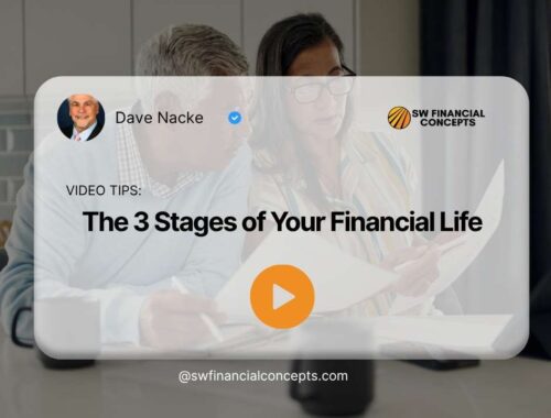 the 3 stages of your financial life